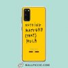 Cool Nothing Matters That Much Gc Aesthetic Samsung Galaxy S20 Case