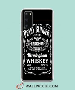 Cool Peaky Blinders Whiskey Samsung Galaxy S20 Case
