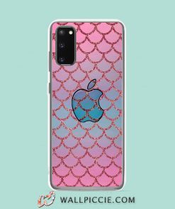 Cool Pink Apple Mermaid Tail Samsung Galaxy S20 Case