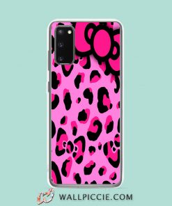 Cool Pink Leopard Girly Pattern Samsung Galaxy S20 Case