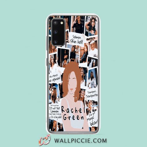 Cool Rachel Green Friends Collage Samsung Galaxy S20 Case