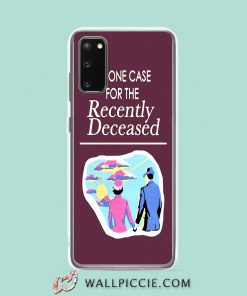 Cool Recently Deceased Book Cover Samsung Galaxy S20 Case