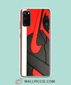 Cool Red Jordan Air 1 Samsung Galaxy S20 Case
