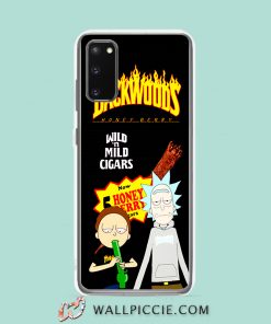 Cool Rick Morty Backwoods Thrasher Samsung Galaxy S20 Case