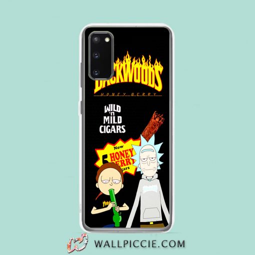 Cool Rick Morty Backwoods Thrasher Samsung Galaxy S20 Case