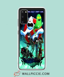 Cool Rick Morty Ghostbuster Parody Samsung Galaxy S20 Case