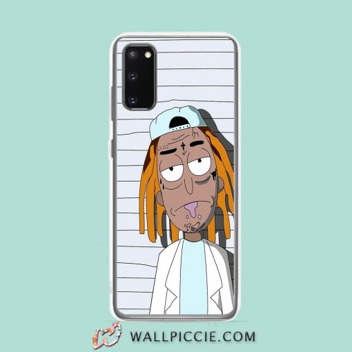 Cool Rick Morty Lil Wayne Mugshot Samsung Galaxy S20 Case