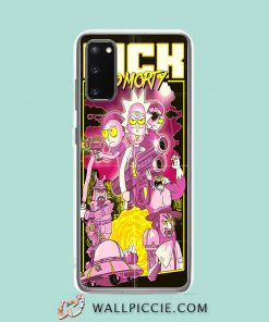 Cool Rick Morty Movie Holz Mehrfarbig Samsung Galaxy S20 Case