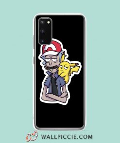 Cool Rick Morty Pokemon Pikachu Samsung Galaxy S20 Case