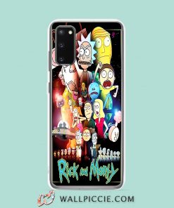Cool Rick Morty Star Wars Parody Samsung Galaxy S20 Case