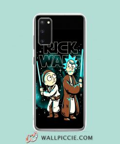 Cool Rick Morty X Star Wars Samsung Galaxy S20 Case