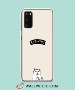 Cool Ripndip Cat Anti You Samsung Galaxy S20 Case