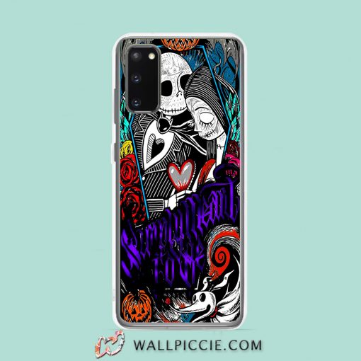 Cool Romantic Jack And Sally In Christmas Samsung Galaxy S20 Case