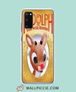 Cool Rudolph Red Nosed Samsung Galaxy S20 Case