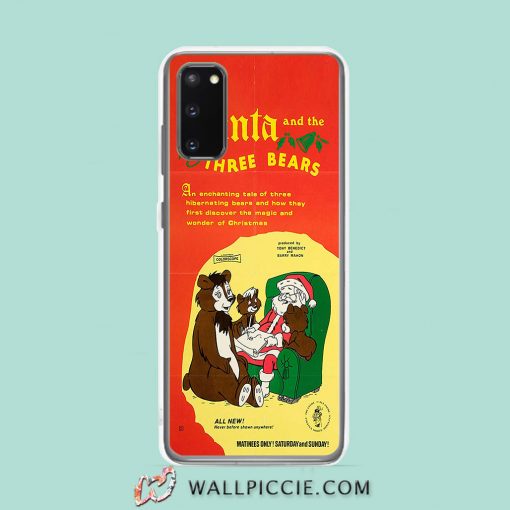 Cool Santa And The Three Bears Samsung Galaxy S20 Case