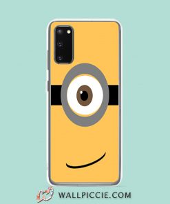 Cool Smile Face Cute Minion Samsung Galaxy S20 Case