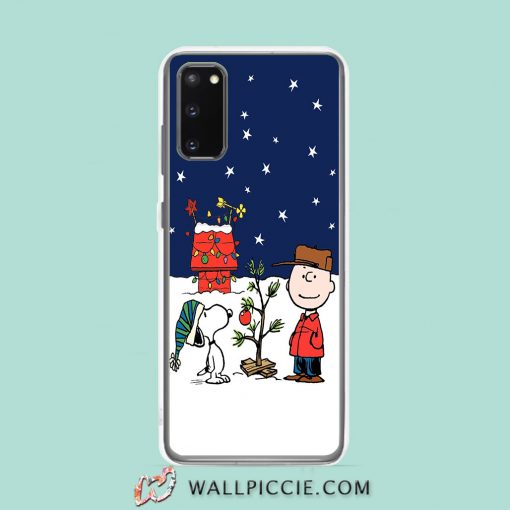Cool Snoopy And Charlie Brown Christmas Samsung Galaxy S20 Case