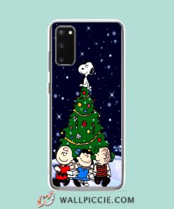 Cool Snoopy Christmas Tree Samsung Galaxy S20 Case