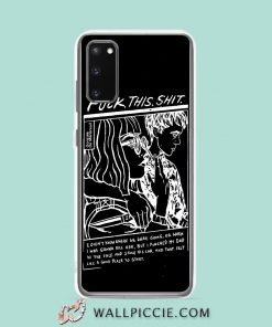 Cool Sonic Youth Fuck This Shit Samsung Galaxy S20 Case