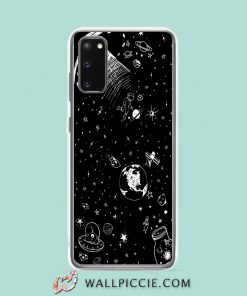 Cool Space Doodle Atronout Samsung Galaxy S20 Case