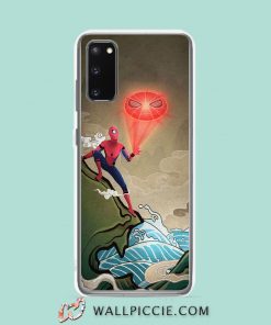 Cool Spider Man Great Wave Off Kanagawa Samsung Galaxy S20 Case