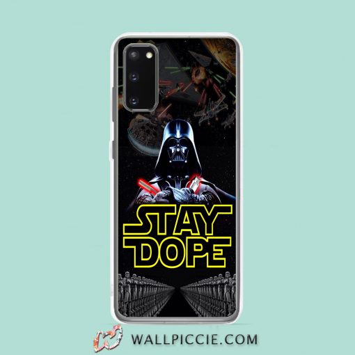 Cool Star Wars Darth Vader Stay Dope Samsung Galaxy S20 Case
