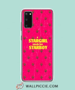 Cool Stargirl Needs Her Starboy Samsung Galaxy S20 Case