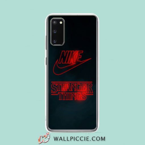 Cool Stranger Things And Nike Collabs Samsung Galaxy S20 Case