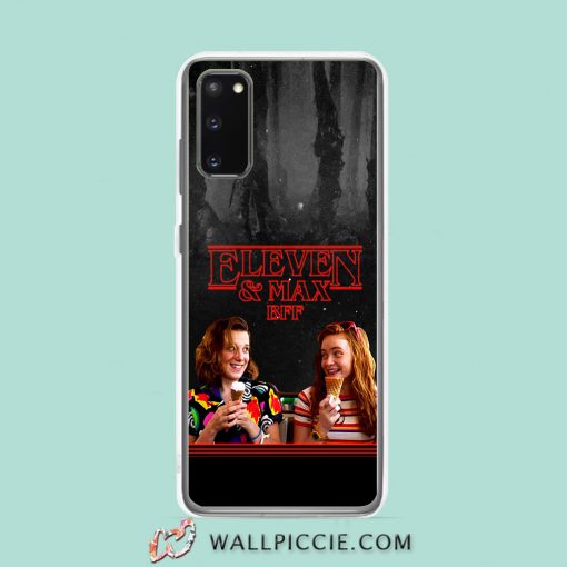 Cool Stranger Things Eleven And Max Bff Samsung Galaxy S20 Case
