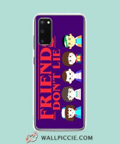Cool Stranger Things Friends Dont Lie Quote Samsung Galaxy S20 Case