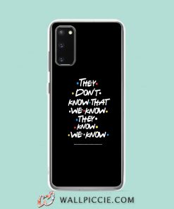 Cool Stranger Things Inspirational Quote Samsung Galaxy S20 Case