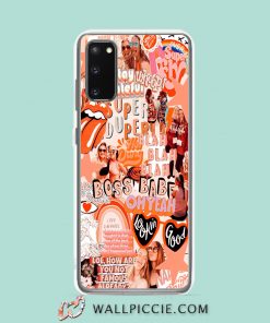 Cool Super Duper Boss Babe Collage Samsung Galaxy S20 Case