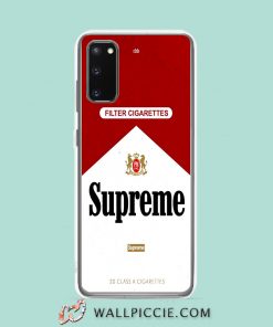 Cool Supreme Cigarette Samsung Galaxy S20 Case