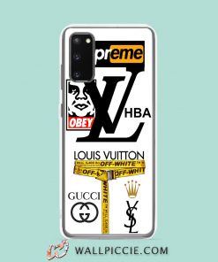 Cool Supreme Obey Off White Collabs Samsung Galaxy S20 Case