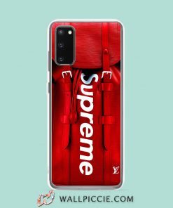 Cool Supreme Red Bag Samsung Galaxy S20 Case