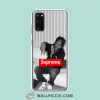 Cool Supreme Tupac Pose Samsung Galaxy S20 Case