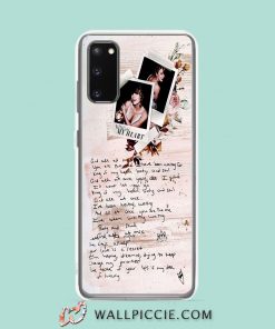 Cool Taylor Swift King Of My Heart Samsung Galaxy S20 Case