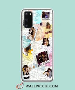 Cool Taylor Swift Letter Story Samsung Galaxy S20 Case