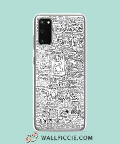Cool Taylor Swift Quote Collage Samsung Galaxy S20 Case