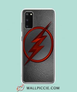 Cool The Flash Metal Symbol Samsung Galaxy S20 Case