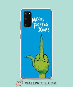 Cool The Grinch Merry Fucking Xmas Samsung Galaxy S20 Case
