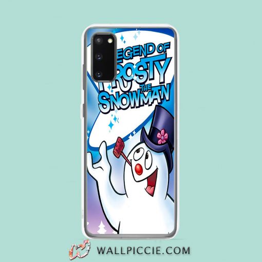 Cool The Legend Of Frosty Snowman Samsung Galaxy S20 Case