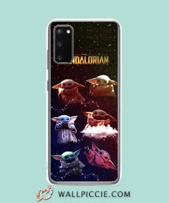 Cool The Mandalorian Baby Yoda Meme Samsung Galaxy S20 Case