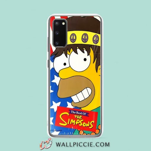 Cool The Simpson Political Party Samsung Galaxy S20 Case
