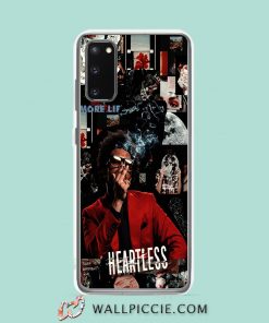Cool The Weeknd Heartless Aesthetic Collage Samsung Galaxy S20 Case