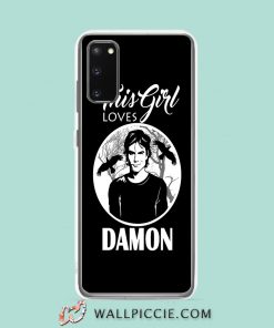 Cool This Girl Loves Damon Vampire Diaries Samsung Galaxy S20 Case