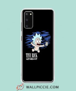 Cool Tiny Rick Morty Nirvana Parody Samsung Galaxy S20 Case