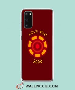 Cool Tony Stark Quote Love You 3000 Samsung Galaxy S20 Case