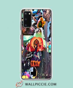 Cool Travis Scott X Daft Punk Collage Samsung Galaxy S20 Case