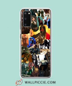 Cool Travis Scott X Drake Meme Collage Samsung Galaxy S20 Case